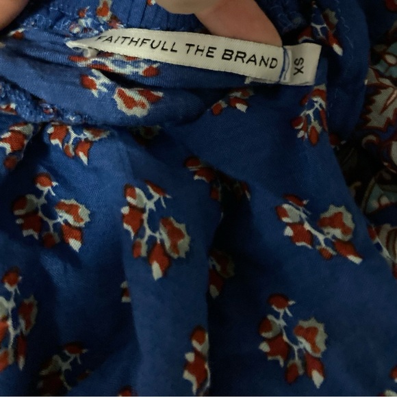 Faithfull the Brand patterned tiered skirt - Picture 2 of 4